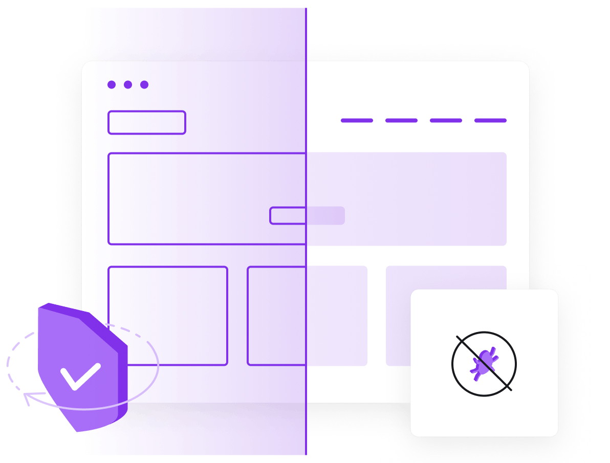 Website Security - Professional security features for your website