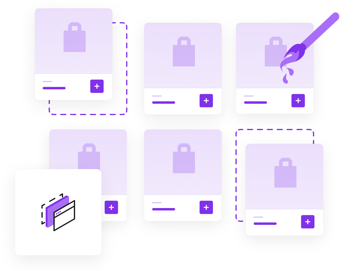 Site Builder -  Creating an impressive online store is effortless